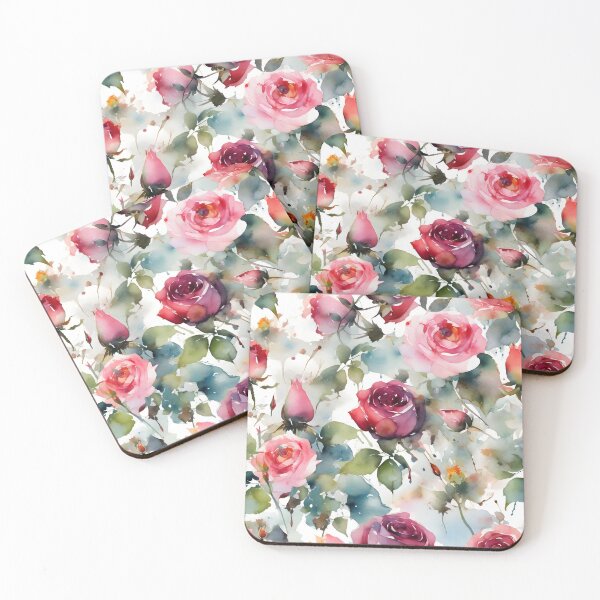 Item preview, Rose Bouquet Watercolor designed and sold by artsake4.