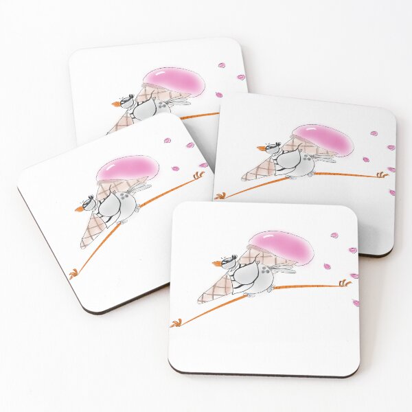 Item preview, Cheeky Seagull with Icecream  designed and sold by Doodler365.