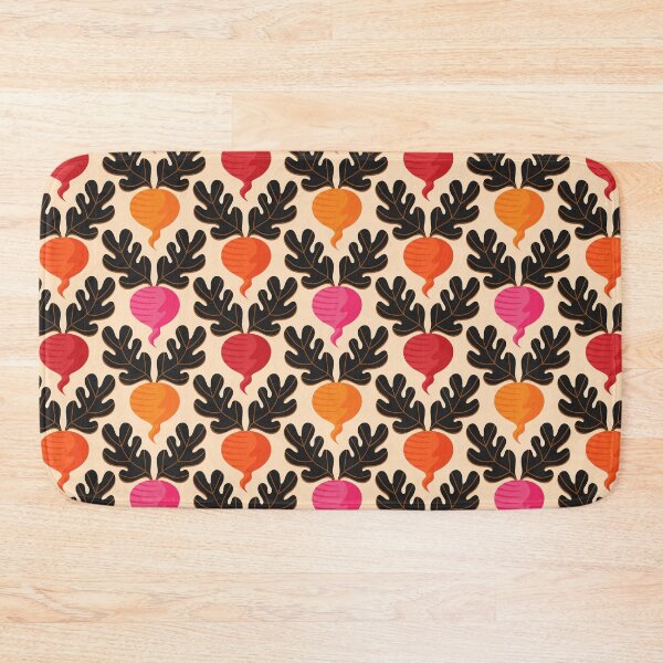 Item preview, beetroot veggies pattern designed and sold by artgeige.