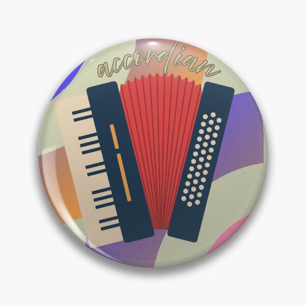 Item preview, An Accordian In Vivid Color designed and sold by BrightrDayMusicArt.