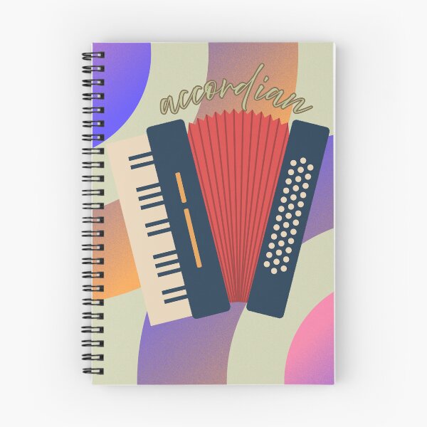 Item preview, An Accordian In Vivid Color designed and sold by BrightrDayMusicArt.