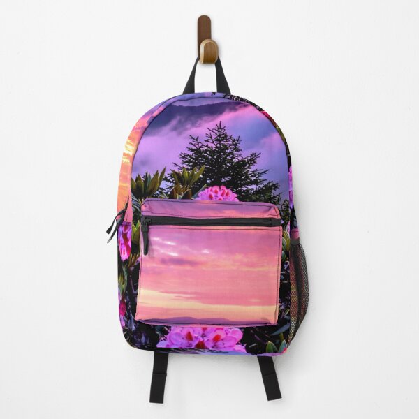 Item preview, Mountain Sunset with Rhododendrons designed and sold by Exodoi.