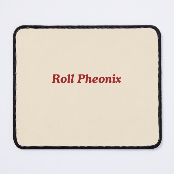 Item preview, maroon cursive roll phoenix Elon University designed and sold by jessicaleah15.