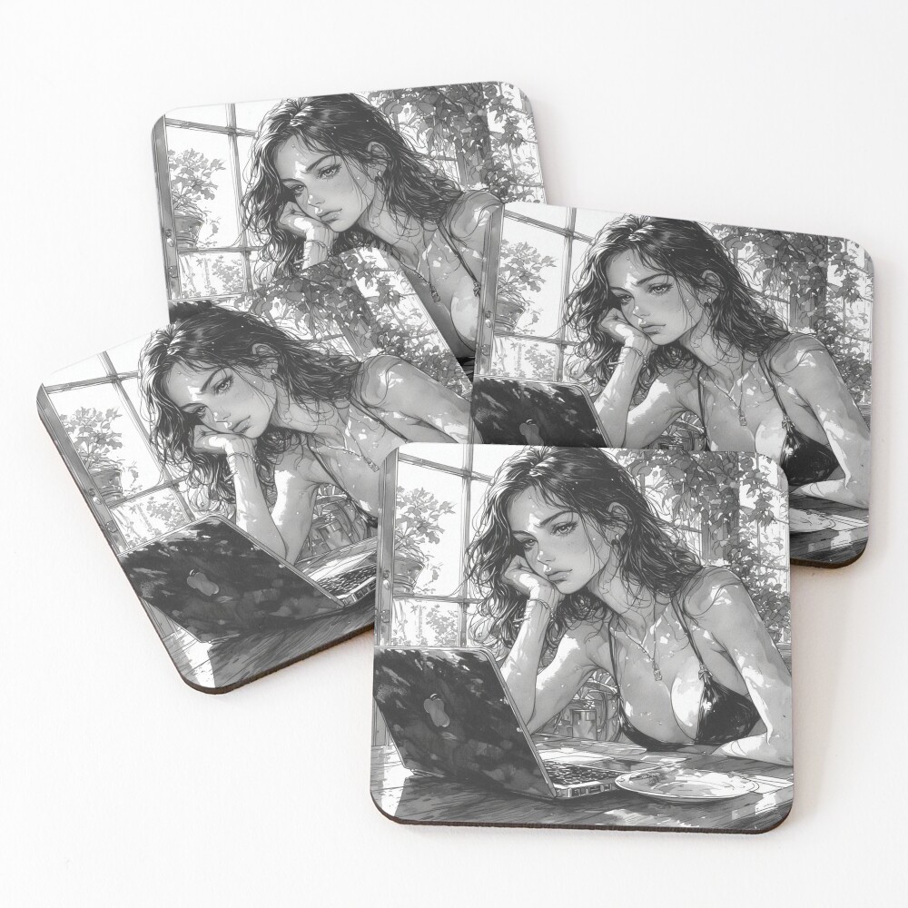 Item preview, Coasters (Set of 4) designed and sold by Conteceres.