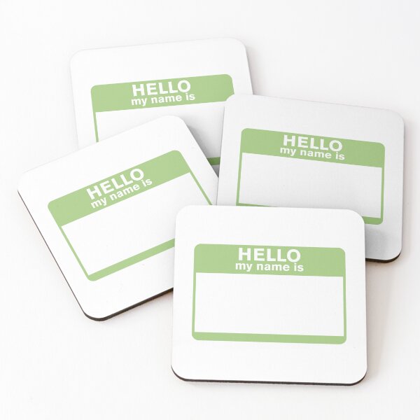 Item preview, Hello my name is designed and sold by Paper Drip.