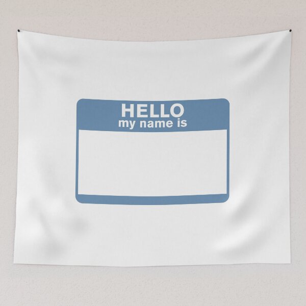 Item preview, Hello my name is designed and sold by Paper Drip.