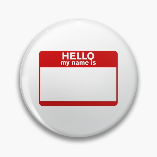 Item preview, Hello my name is designed and sold by Paper Drip.