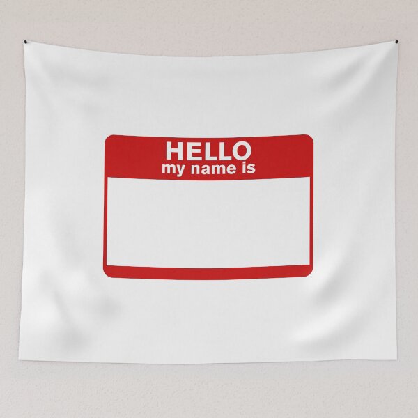 Item preview, Hello my name is designed and sold by Paper Drip.