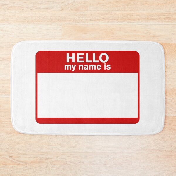 Item preview, Hello my name is designed and sold by Paper Drip.