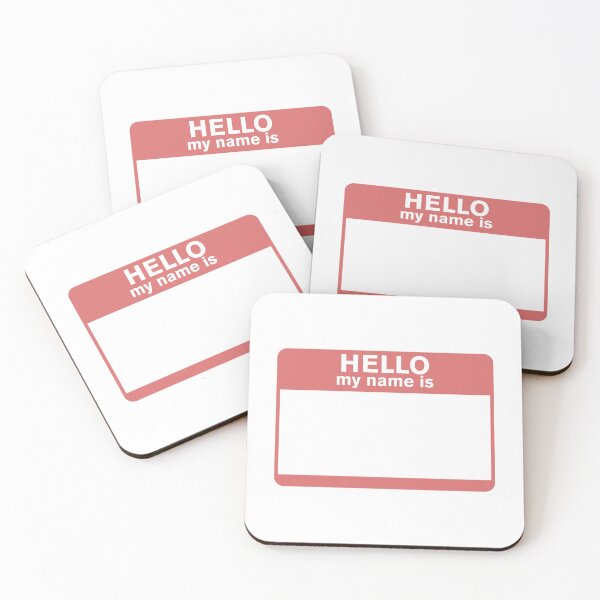Item preview, Hello my name is designed and sold by Paper Drip.