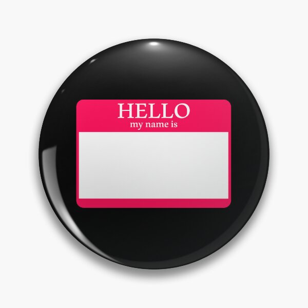Item preview, Hello my name is designed and sold by Paper Drip.