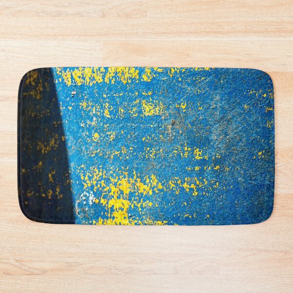 Item preview, blue wall texture with yellow marks designed and sold by felipequeiroz.
