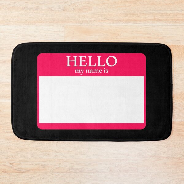Item preview, Hello my name is designed and sold by Paper Drip.