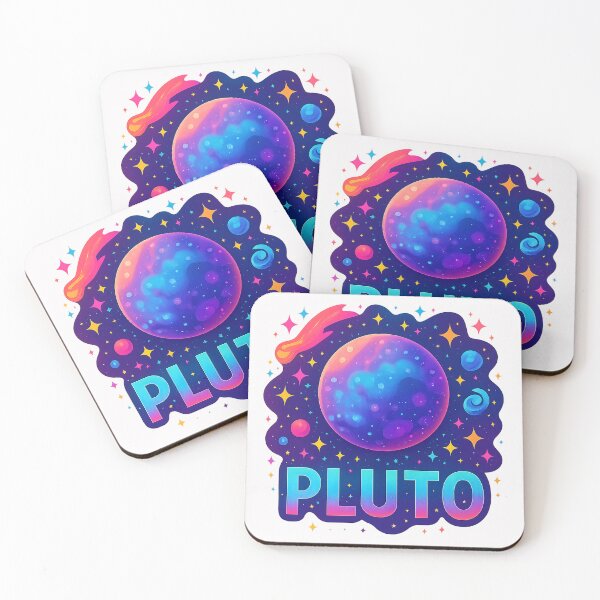Item preview, Psychedelic Pluto – Dwarf Planet Cosmic Art designed and sold by sifo2024.