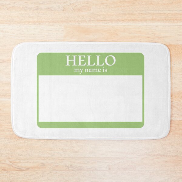 Item preview, Hello my name is designed and sold by Paper Drip.