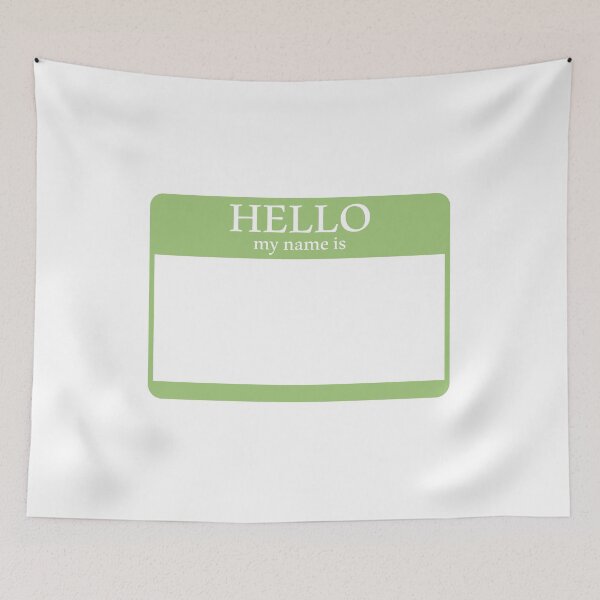 Item preview, Hello my name is designed and sold by Paper Drip.
