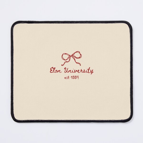 Item preview, coquette bow cursive Elon University est 1889 designed and sold by jessicaleah15.