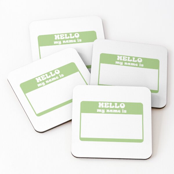 Item preview, Hello my name is designed and sold by Paper Drip.