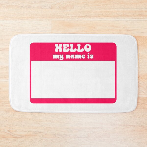 Item preview, Hello my name is designed and sold by Paper Drip.