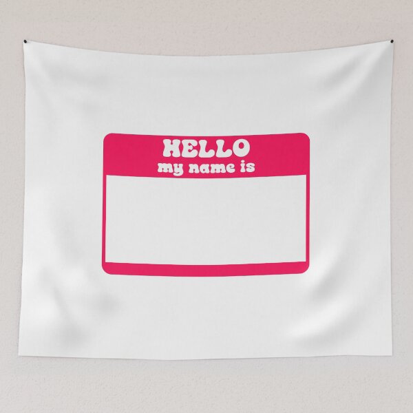 Item preview, Hello my name is designed and sold by Paper Drip.