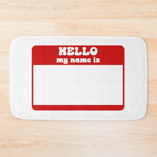 Item preview, Hello my name is designed and sold by Paper Drip.