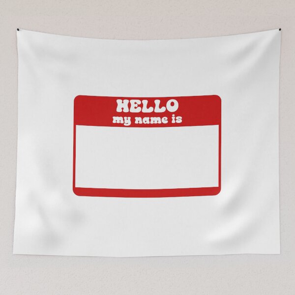 Item preview, Hello my name is designed and sold by Paper Drip.