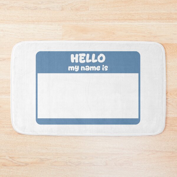 Item preview, Hello my name is designed and sold by Paper Drip.