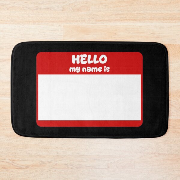 Item preview, Hello my name is designed and sold by Paper Drip.