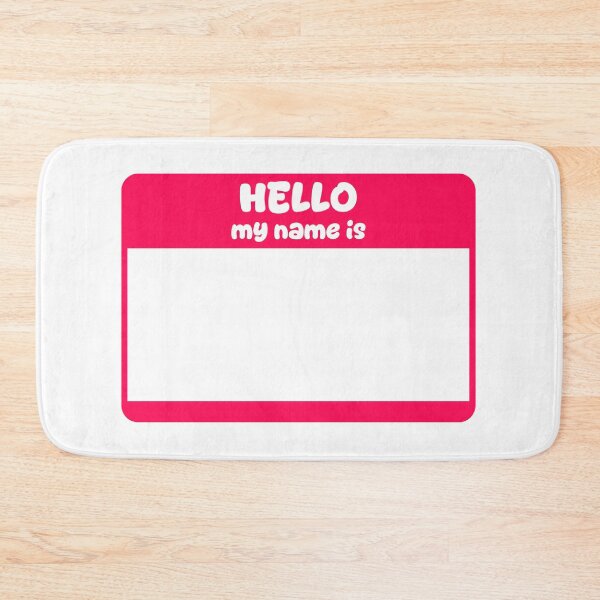 Item preview, Hello my name is designed and sold by Paper Drip.