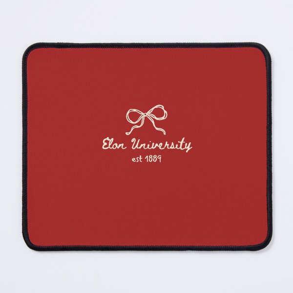 Item preview, cream coquette bow cursive Elon University est 1889 designed and sold by jessicaleah15.