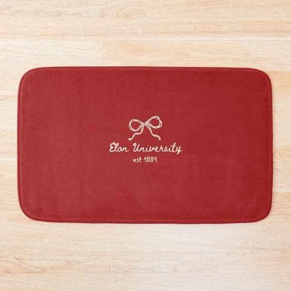 Item preview, cream coquette bow cursive Elon University est 1889 designed and sold by jessicaleah15.