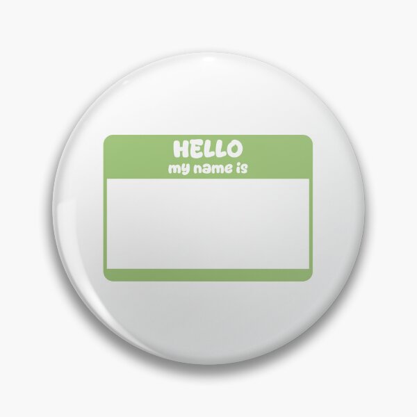 Item preview, Hello my name is designed and sold by Paper Drip.