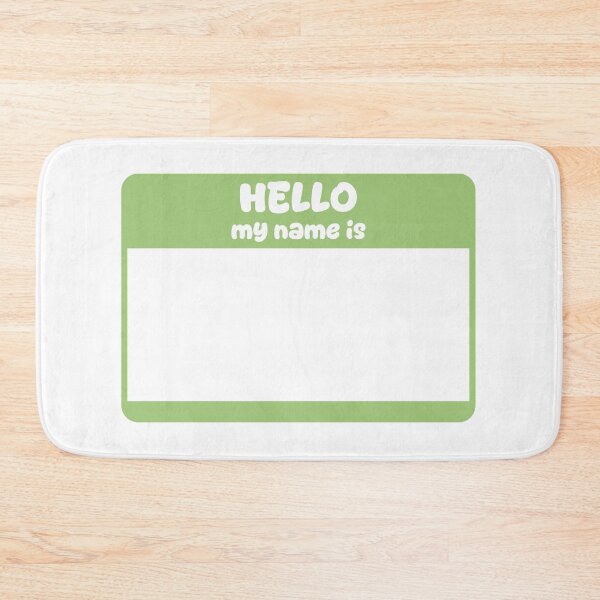 Item preview, Hello my name is designed and sold by Paper Drip.