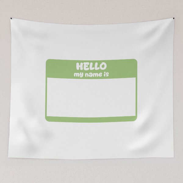 Item preview, Hello my name is designed and sold by Paper Drip.