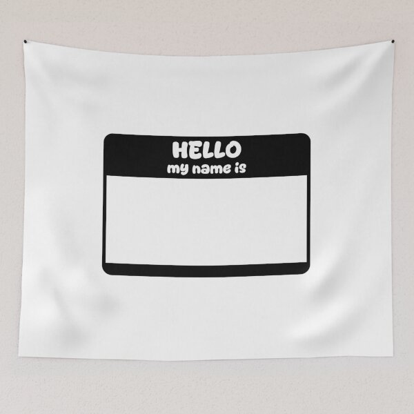 Item preview, Hello my name is designed and sold by Paper Drip.