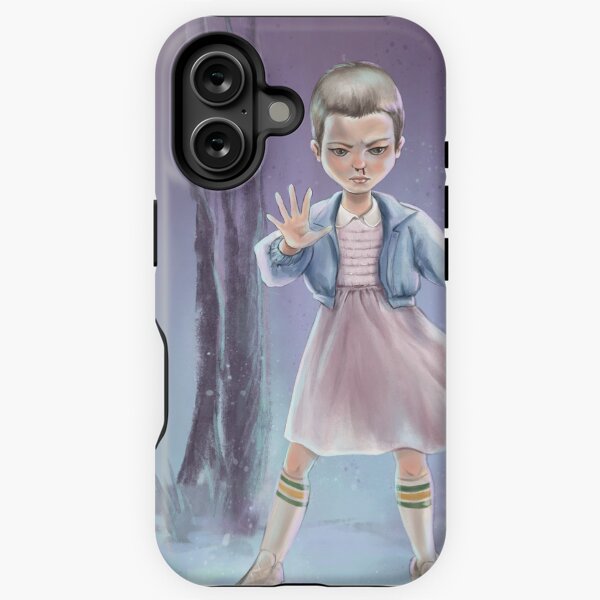 Item preview, Eleven Power Pose Season 1 Tribute  Stranger Things Fan Art designed and sold by CreativeBu.