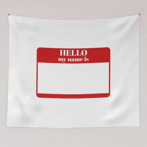 Item preview, Hello my name is designed and sold by Paper Drip.