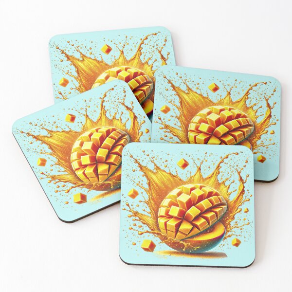 Item preview, Fantasy fruit peach in a splash of gold juice designed and sold by LoneAngel.