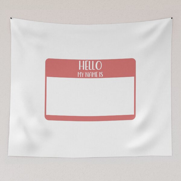 Item preview, Hello my name is designed and sold by Paper Drip.
