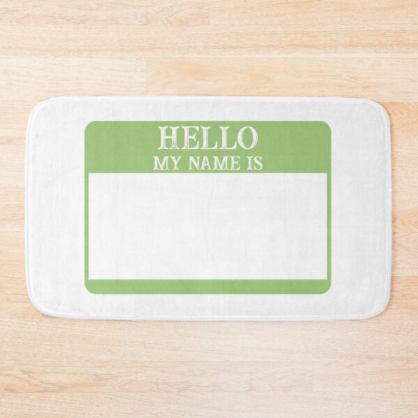 Item preview, Hello my name is designed and sold by Paper Drip.
