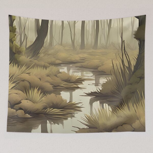 Item preview, Marsh Tactical Camo in Moss and Loam designed and sold by CamouflageLab.