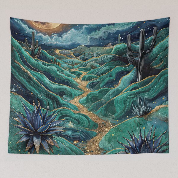 Item preview, Golden Path Beneath the Cosmic Moon designed and sold by Topmaxdesign.