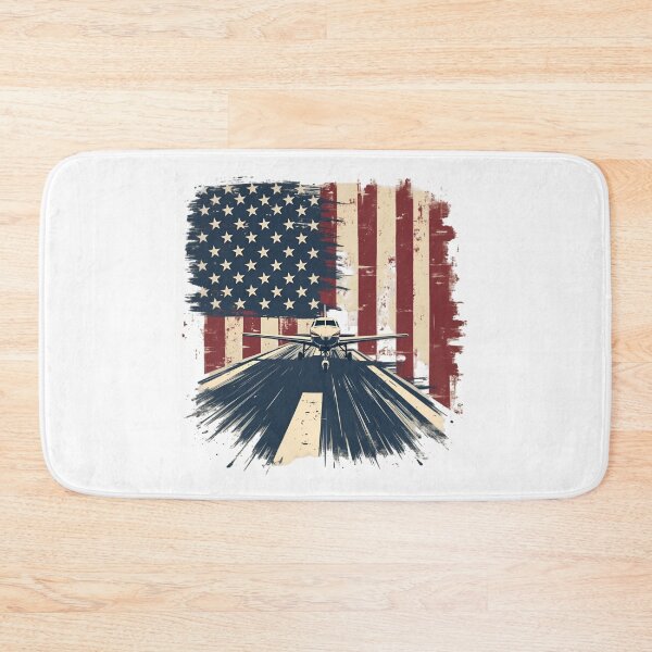 Item preview, Pilot Airplane American Flag Plane Aviation designed and sold by Blok45.