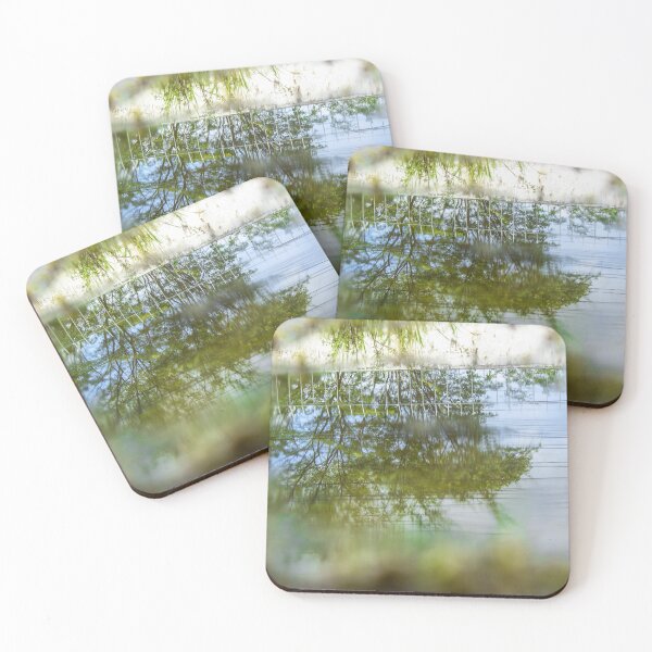 Item preview, reflection of trees in the water designed and sold by felipequeiroz.