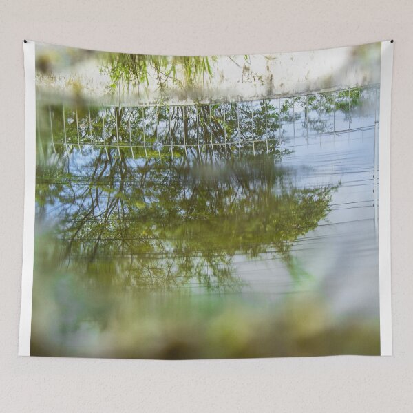 Item preview, reflection of trees in the water designed and sold by felipequeiroz.