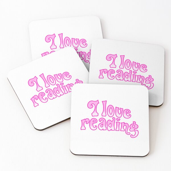 Item preview, I love reading designed and sold by pinkyfish1010.