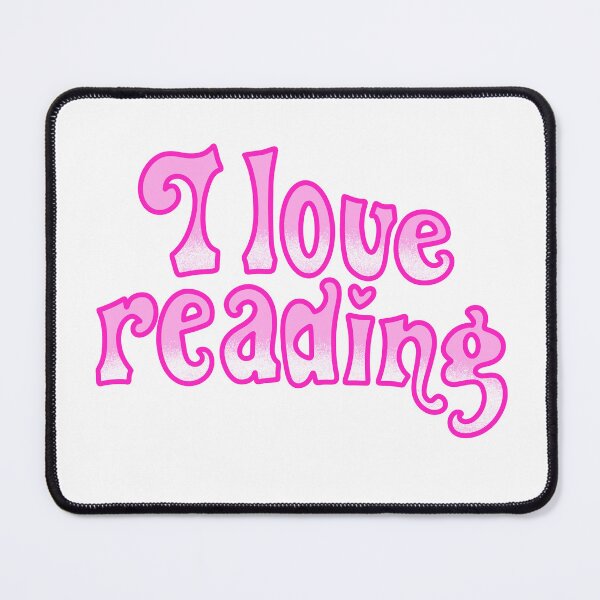Item preview, I love reading designed and sold by pinkyfish1010.