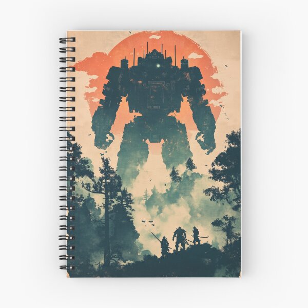 Artikelvorschau, Feudaler Mecha-Krieg VII Vintage Manga-Kunst entworfen und verkauft von [EverNever] Creative Gear Alternatives.
