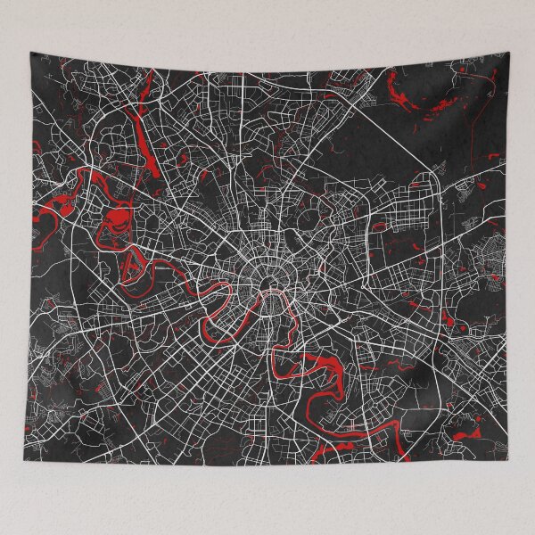 Item preview, Moscow City Map of Russia - Oriental designed and sold by deMAP.