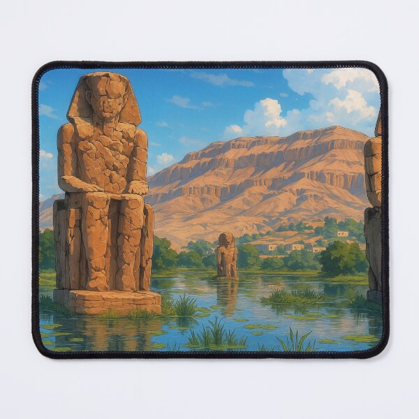Item preview, The Colossi of Memnon in Flood designed and sold by KAI-Studio.